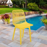 Polypropylen Stuhl für Küche, Bar, Restaurant, moderner Garten Bluetit Verkauf