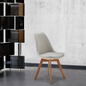 20er stock set esstischstühle bistrostühle skandinavisches design bar restaurant mit kissen stoff Goblet nordica plus Verkauf