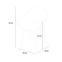 Progarden Ghibli Moderner Stuhl aus Polypropylen für Küche Restaurant Bar Außenbereich  Katalog