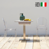 Transparenter Modernes Design Stühle für Küche Esszimmer Bar Restaurant Scab Igloo Verkauf