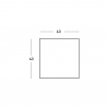 Moderne Design Sitzbank Cube in verschiedenen Farben von Slide 
