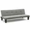 2-sitziges Mikrofasersofa mit Onyx-Füßen für Wohn- und Wartezimmer bettfertig Kauf