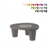 Moderner Tisch Polyethylenplatte Glas Bar Garten Haus Dia Niedrig Lita Tisch Rabatte
