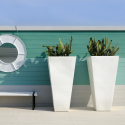 Leuchtender Design-Topf Slide Y-Pot für Innen und Außen mit LED Sales