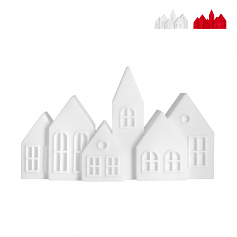Tischlampe Weihnachten Häuschen Krippe Skandinavisches Design Slide Kuusi Aktion