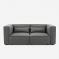 Modernes 2-sitziges modulares Stoffsofa Solv Aktion