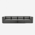 Modulares modernes 4-Sitzer-Sofa aus Stoff Solv Aktion