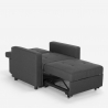Platzsparendes modernes Design Einzelsessel Bett mit Armlehnen Brooke 