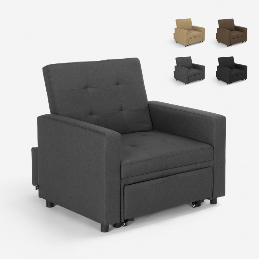 Platzsparendes modernes Design Einzelsessel Bett mit Armlehnen Brooke Rabatte Platzsparendes modernes Design Einzelsessel Bett mit Armlehnen Brooke Rabatte