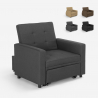 Platzsparendes modernes Design Einzelsessel Bett mit Armlehnen Brooke Rabatte