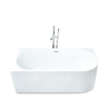 runde freistehende Eckbadewanne aus Fiberglas-Acrylharz Panarea Preis