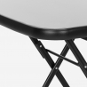 Set mit 2 Stühlen mit quadratischem Tisch für Garten, modernes Design Soda Sales