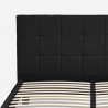 Polsterbett Doppelbett mit Lattenrost 160x190cm Sion 