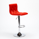Chesterfield Kunstleder gesteppt Küche und Barhocker Design Honolulu 