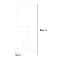 Modernes Design Tischlampe transparent home restaurant Crystal Katalog