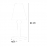 Modernes Design Tischlampe transparent home restaurant Crystal Katalog