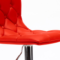 Chesterfield Kunstleder gesteppt Küche und Barhocker Design Honolulu 