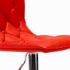 Chesterfield Kunstleder gesteppt Küche und Barhocker Design Honolulu 