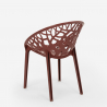 Stuhl im modernen Design aus Polypropylen für Küche Bar Restaurant Außenbereich Fragus Sales