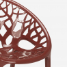 Stuhl im modernen Design aus Polypropylen für Küche Bar Restaurant Außenbereich Fragus Rabatte