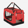 Hunde- und Katzentransporter mittelgroßer faltbarer Stoff 68.5x48x50cm Oliver L 