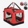 Hunde- und Katzentransporter mittelgroßer faltbarer Stoff 68.5x48x50cm Oliver L Angebot