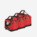 Hunde- und Katzentransporter mittelgroßer faltbarer Stoff 68.5x48x50cm Oliver L 