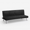 3-Sitzer Schlafsofa Design clic clac Liegesessel Samtstoff Explicitus Angebot