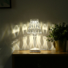 Modernes Design Tischlampe transparent home restaurant Crystal Angebot