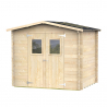Gartenhaus aus Holz für Werkzeuge DoppelTür Hobby 248x198 Angebot