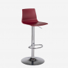 Höhenverstellbarer matter Designhocker Grand Soleil Imola Matt Küchenbar 