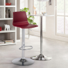 Höhenverstellbarer matter Designhocker Grand Soleil Imola Matt Küchenbar 