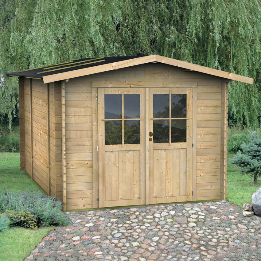 Gartenhaus Holzgerätebox Opera 254x276 Aktion Gartenhaus Holzgerätebox Opera 254x276 Aktion