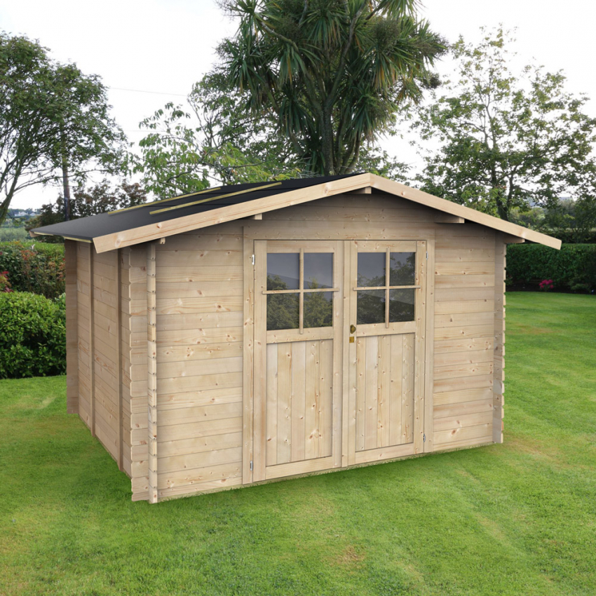 Gartenhaus aus Holz für Gartengeräte Box Opera 300x250 Aktion Gartenhaus aus Holz für Gartengeräte Box Opera 300x250 Aktion