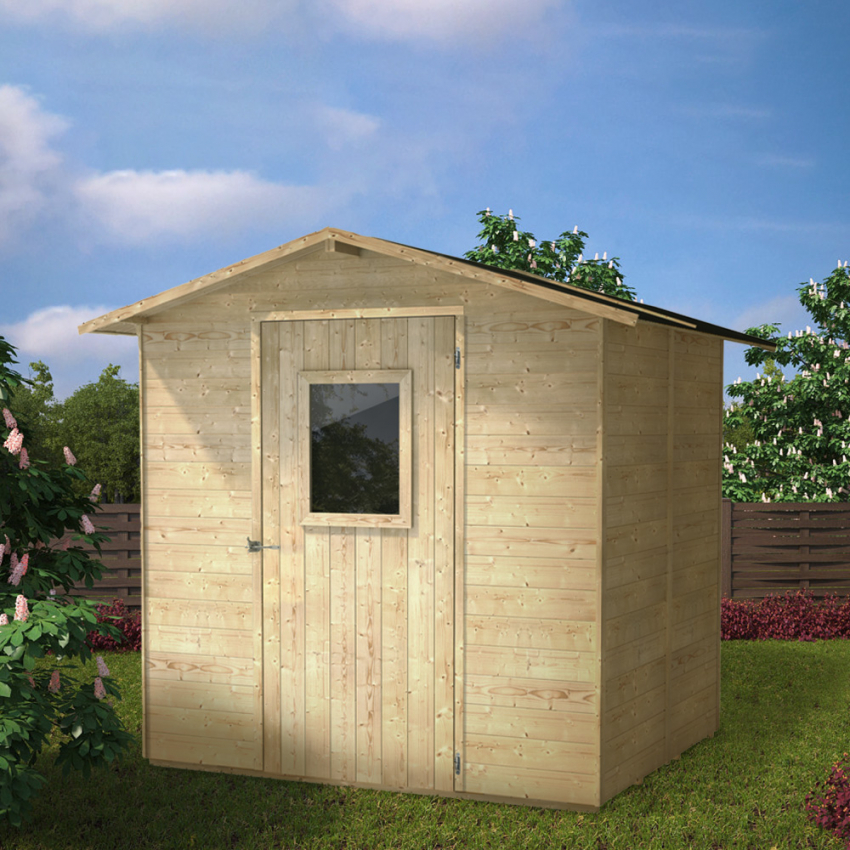 Gartenhaus aus Holz Geräteschuppen Vaniglia 200x207 Aktion Gartenhaus aus Holz Geräteschuppen Vaniglia 200x207 Aktion