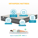 Orthopädische Memory-Foam-Matratze 28 cm, 160x200 cm, Royal Top M, für Doppelbett Rabatte