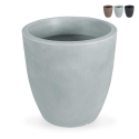 Hoher runder Pflanzkübel Ø 60cm für Garten, Terrasse, Balkon Orione Angebot