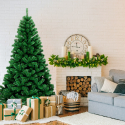 Künstlicher klassischer grüner PVC Weihnachtsbaum 180cm Stockholm Verkauf