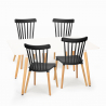Weißes Esstischset 120x80cm 4 Stühle Designküche Restaurant Bounty Katalog