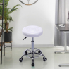 Hocker Rollhocker  mit Kunstleder Sitz und Rädern für Büro Kosmetikerin Nabu Auswahl