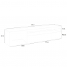 Industrielles TV-Rack 155 cm mit Klapptür und Schublade Daiquiri Pero Ardesia M Katalog