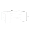 Moderner Couchtisch 110x60cm Wohnzimmerdesign Cherry Ardesia Katalog