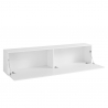 TV-Schrank Wohnzimmer 180 cm, 1 Tür, 2 Fächer, Weiß Hochglanz Joy Low Rabatte