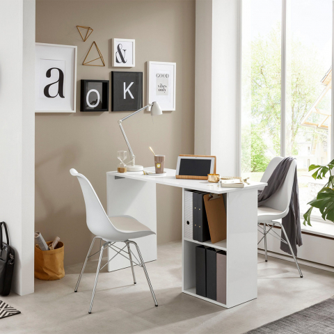 Schreibtisch 110x50cm modernes Design Heimbüro intelligentes Arbeiten Conti Aktion
