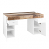 Platzsparender Schreibtisch 130x60cm mit ausziehbarer Arbeitsfläche Sliding L Ahorn Sales