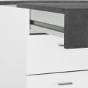 Schreibtisch mit Schiebefläche 100x60cm platzsparend für Homeoffice Sliding M Ardesia Rabatte