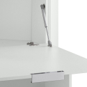Klappbarer Platzspar-Schreibtisch Eckmodell 70x70cm Dalia II Auswahl
