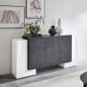 Sideboard Schrank 5 Türen Küche Wohnzimmer Pillon Lumi Ardesia Aktion