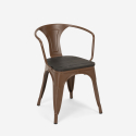 set tisch 80x80cm 4 stühle schwarz industriestil century wood black 