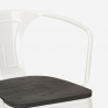 set tisch 120x60cm 4 stühle holz industriell esszimmer wismar wood 